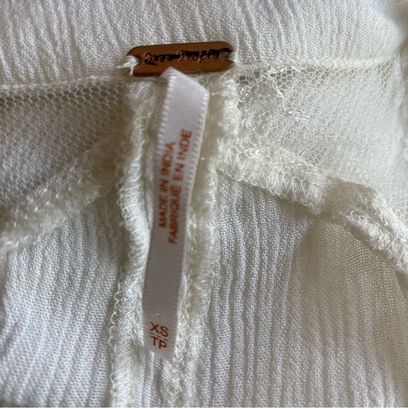 Free People XS Cold Shoulder Tunic Top - Picture 2 of 12